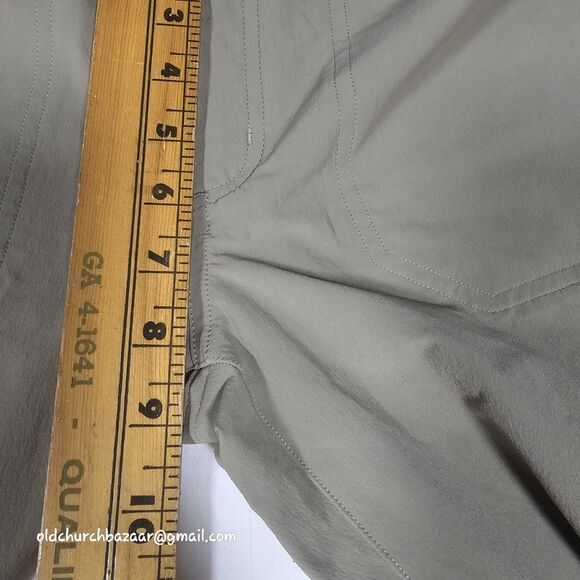 Patagonia Womens Zipper Cargo Pockets Brown tan  Pinyon Pines Pants Sz 6 NW-OT - Picture 10 of 16